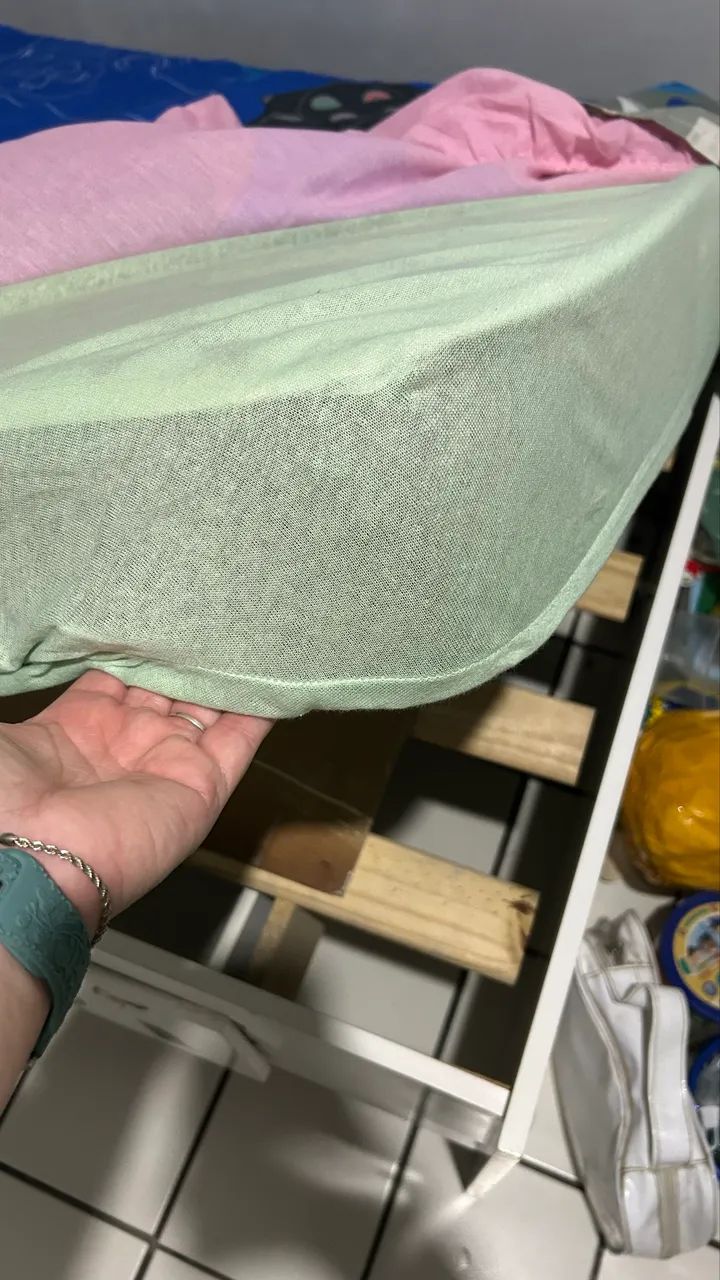Cama Solteirão com Baú + Colchão D33 (LEIA O ANÚNCIO) - Foto 4
