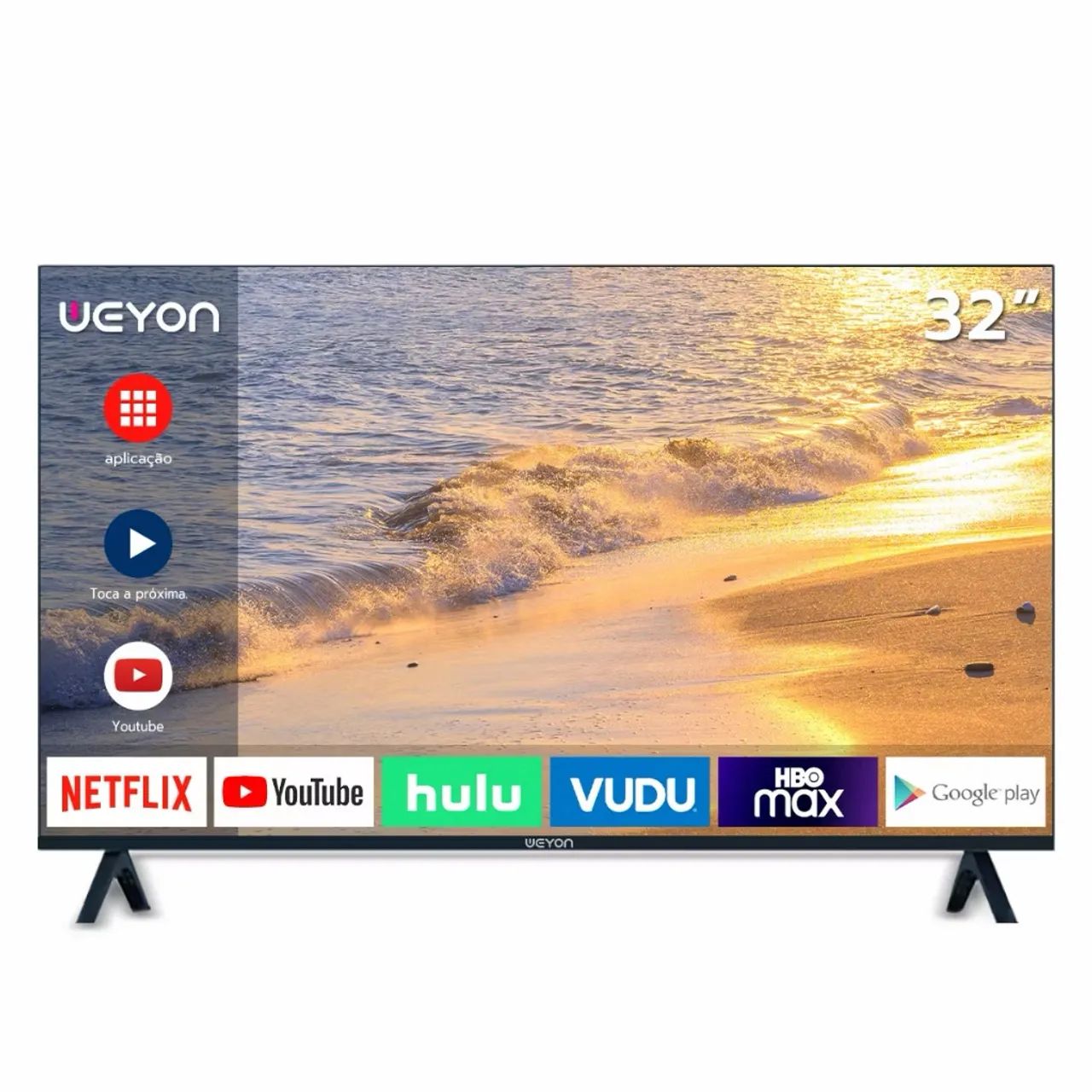 Smart TV 32 polegadas LED HD Wi-Fi TV 60Hz 32wdsnbx 100/240v Android 14