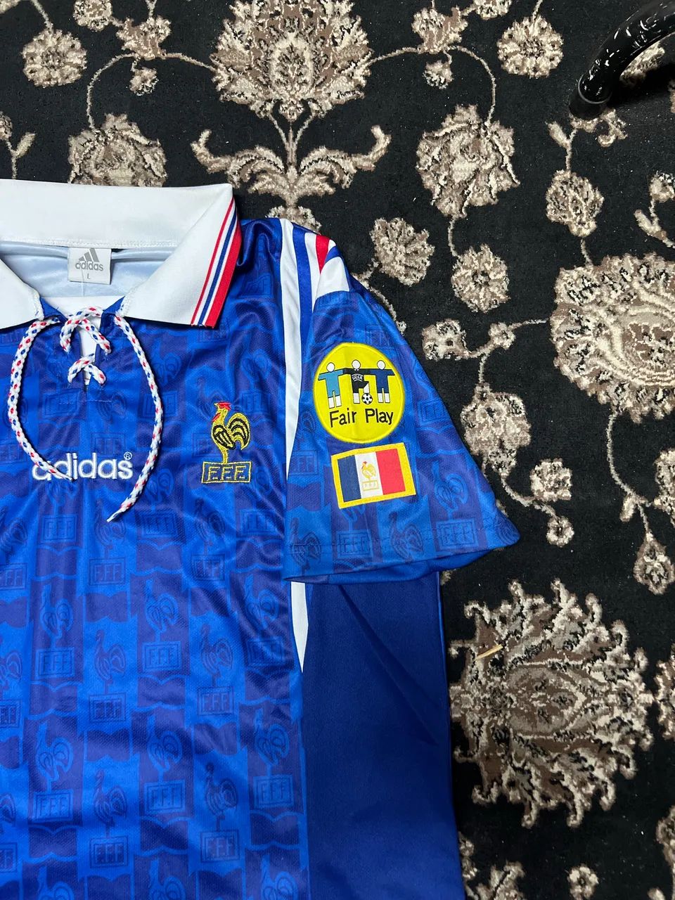 Camisa França 1996 retrô  - Foto 2