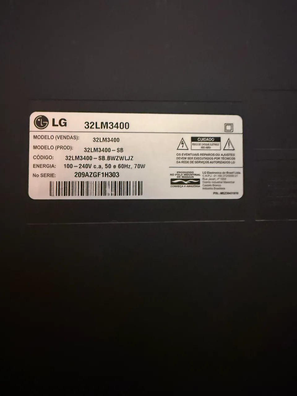 Tv LG 32 polegadas  - Foto 2