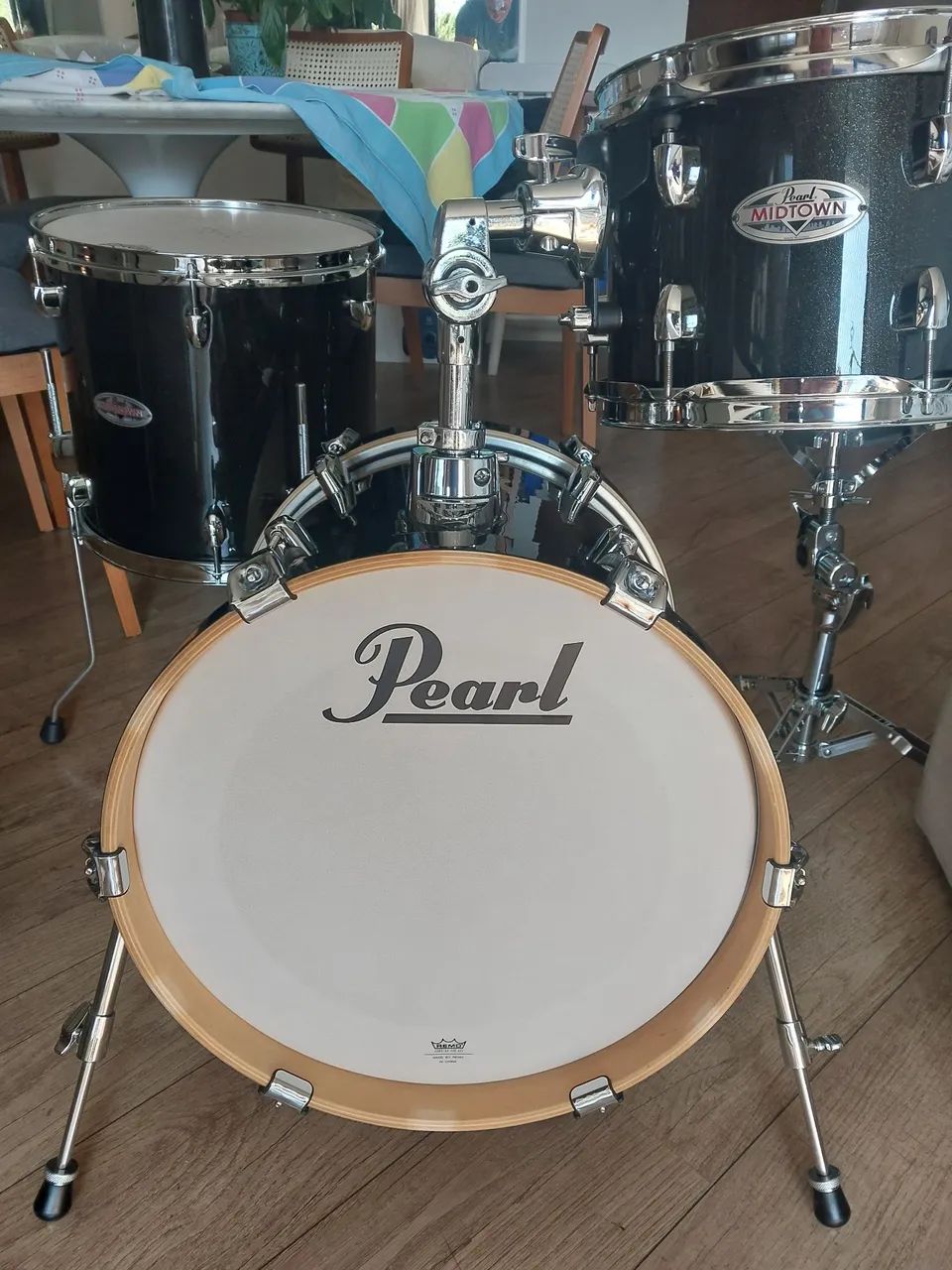 Bateria Pearl midtown shell pack 4 peças  - Foto 4