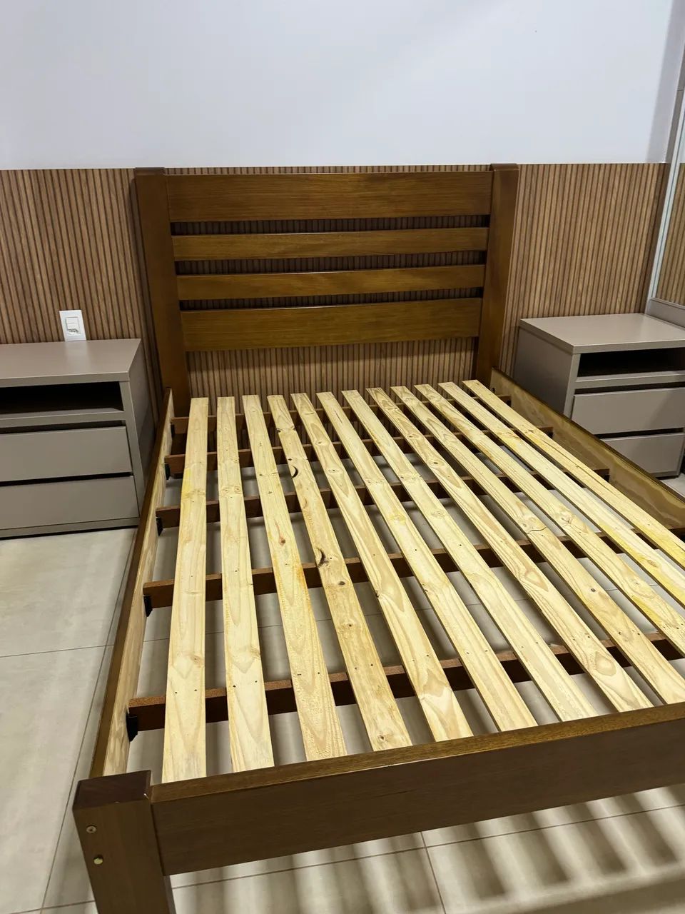 Cama casal madeira  - Foto 3