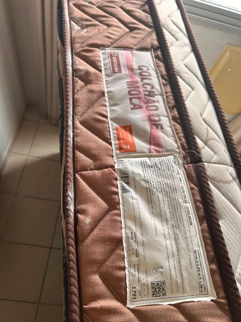 Vendo colchão de casal  - Foto 4