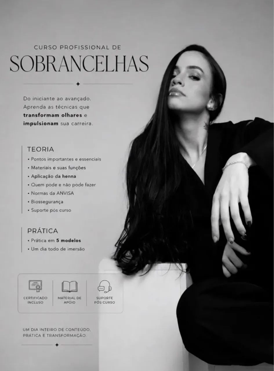 CURSO DESIGN SOBRANCELHA 