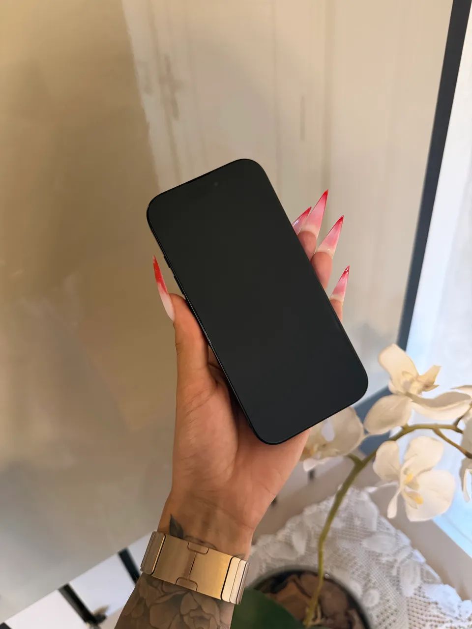 iPhone 16 Pro 256gb Titânio Preto - Foto 4