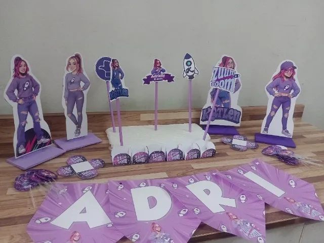Kit decoração docinho tema: Ketlen - Foto 4