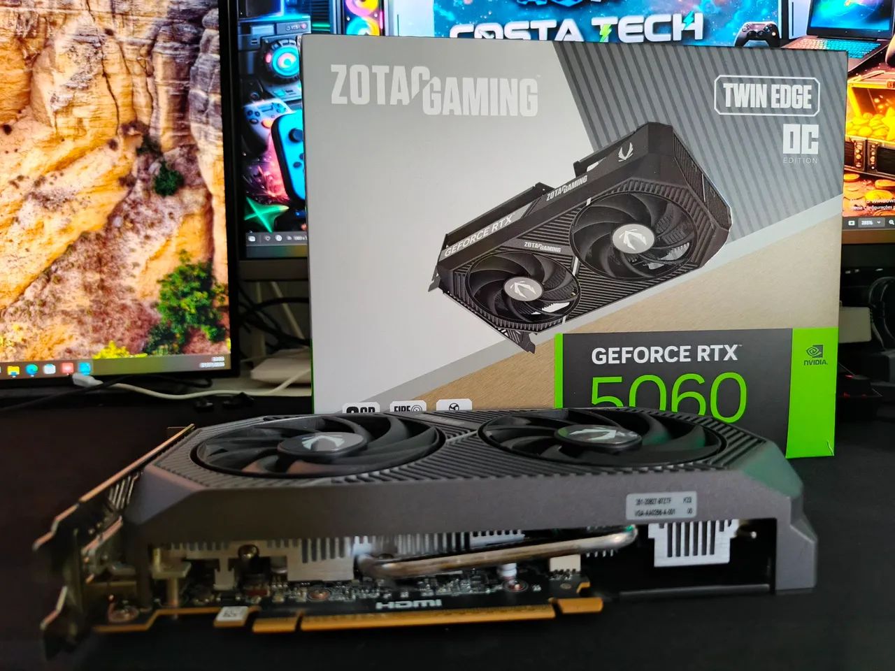 RTX5060 - Completa, Placa de vídeo.  - Foto 4