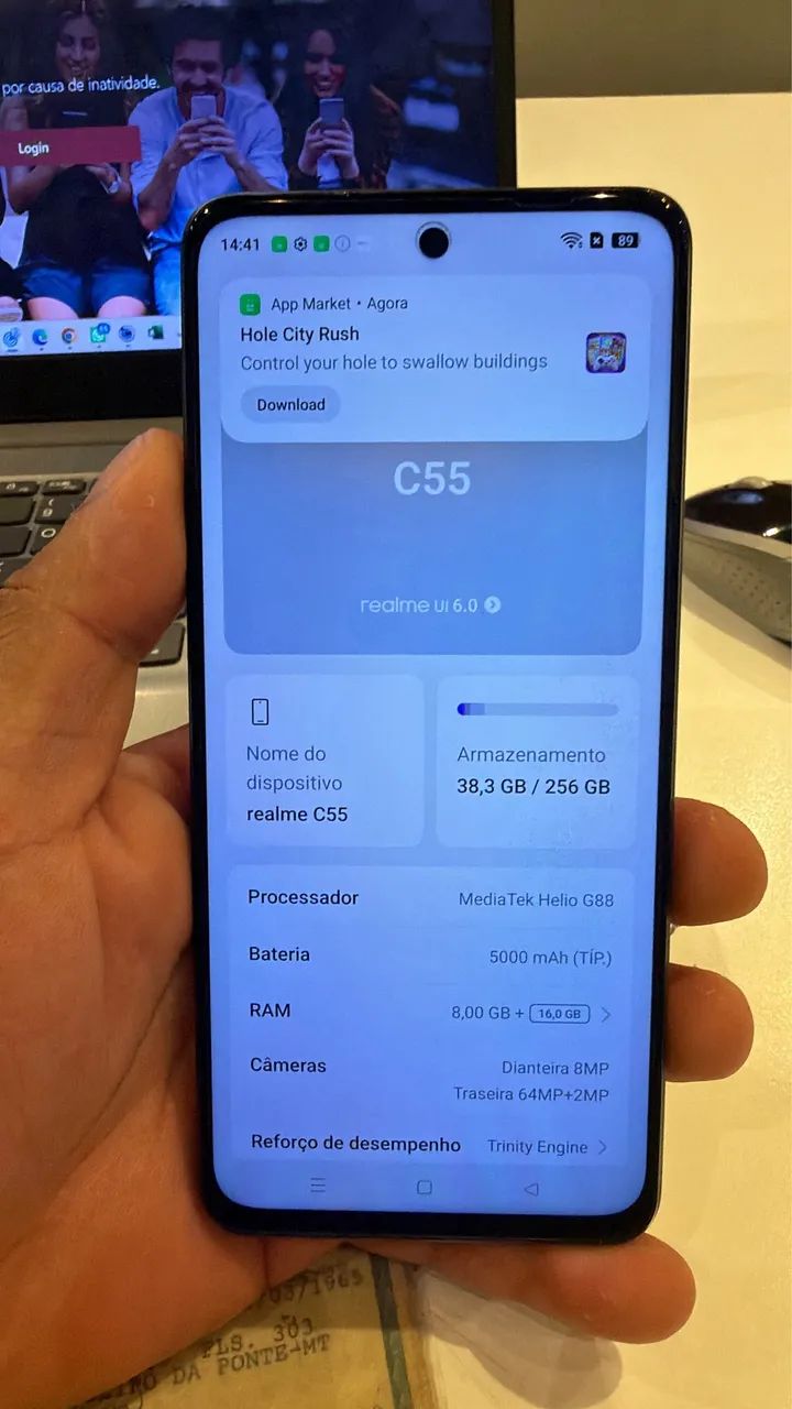 REALME C55 - Foto 2