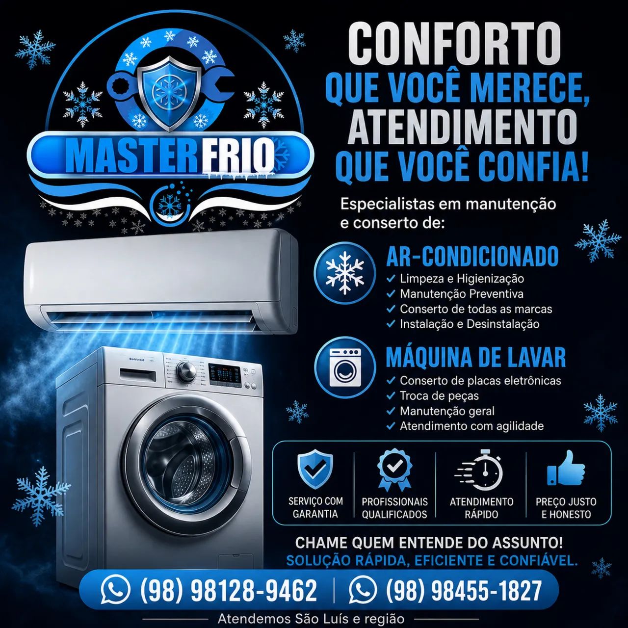 Concerto de Máquinas de lavar e ar-condicionado  - Foto 3