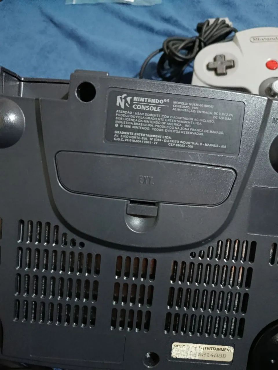 Nintendo 64 + Controle + Rumble pack - Foto 5
