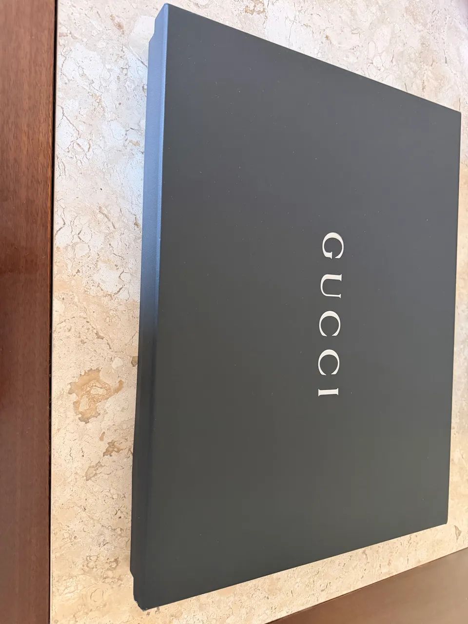 Caixa original Gucci preta retangular tamanho grande  - Foto 2