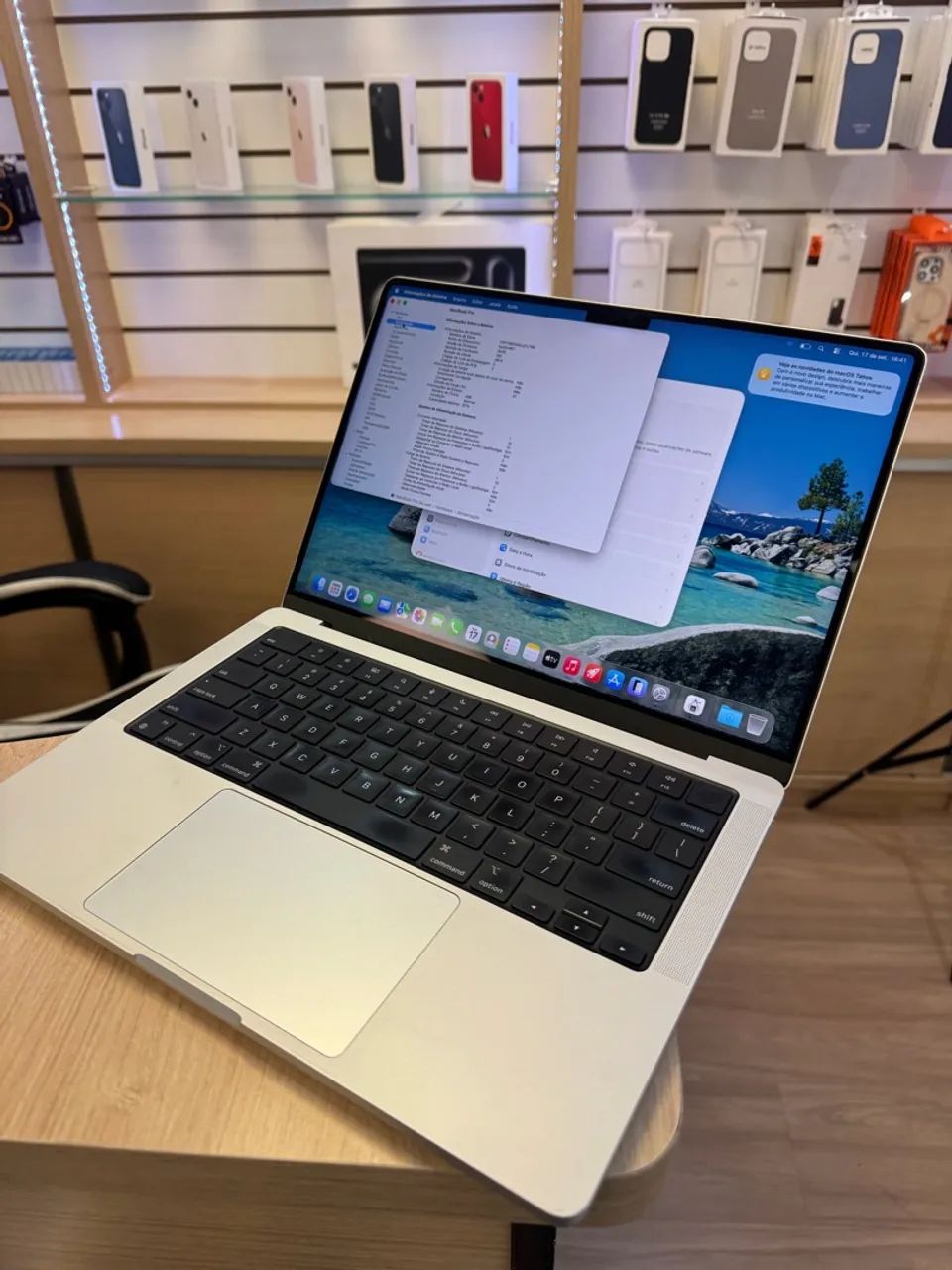 MacBook Pro M1 Pro (chip pro) 1TB + 16GB - Loja em Campinas
