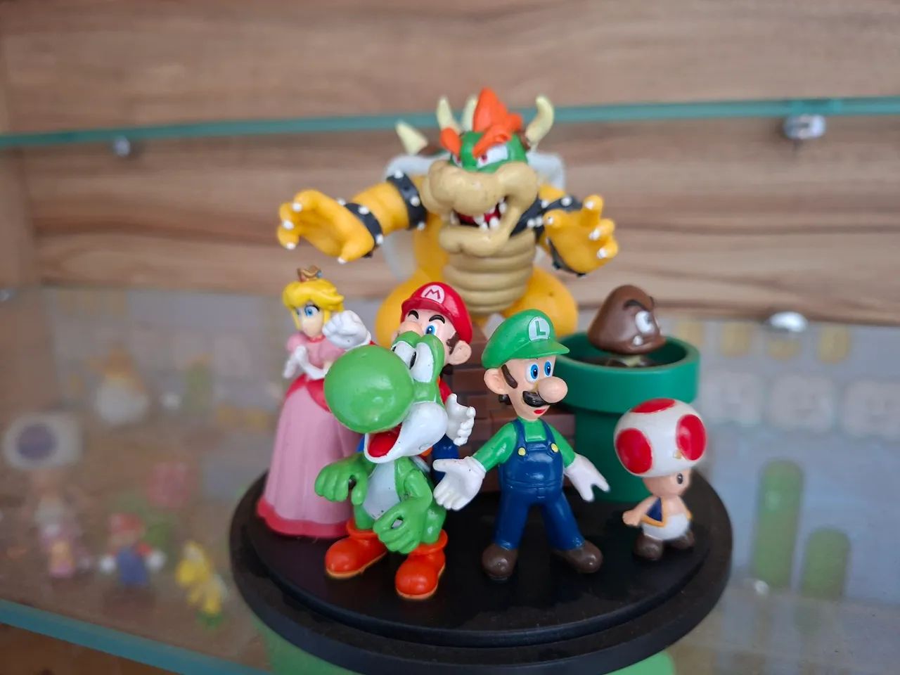 Display Super Mario Bros bonecos do filme/jogo