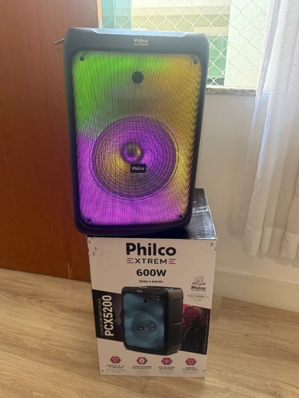 Caixa de Som Philco Extreme 600W PCX5200 - Foto 2