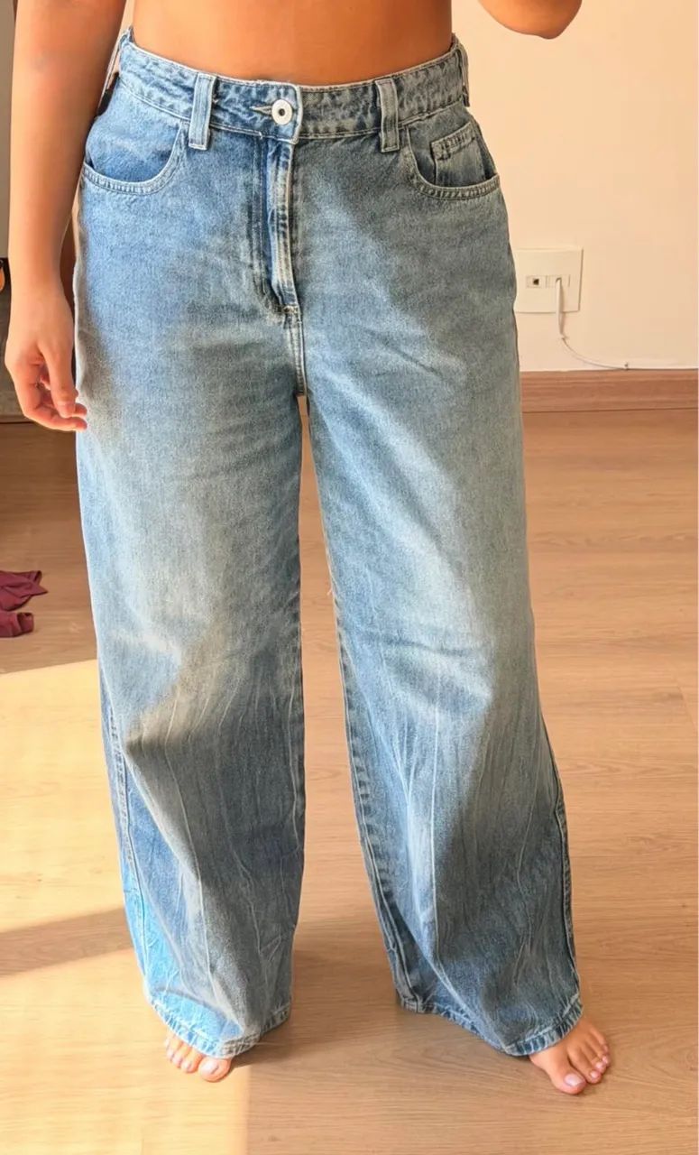 Linda calça jeans c&a