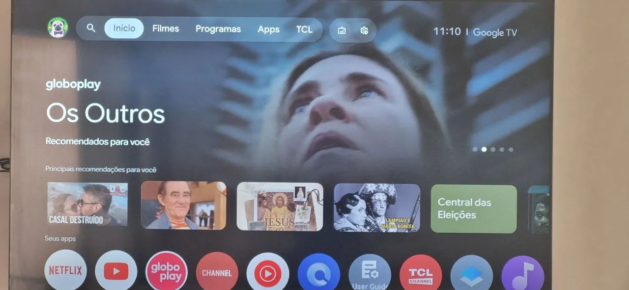 Smart tv TCL 55,polegadas
