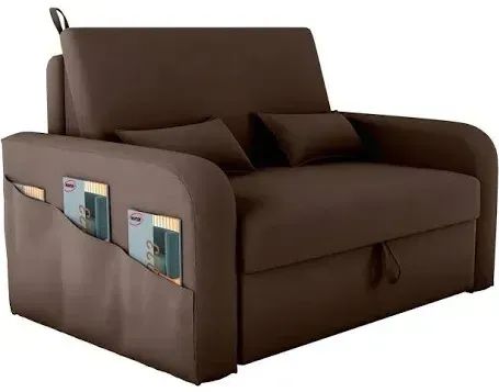 SOFÁ CAMA DAIANE 1,40M C/BAÚ. PRONTA ENTREGA. - Foto 2