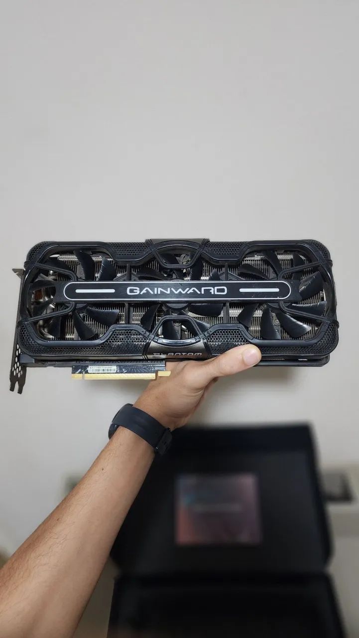 RTX 3090 Gainward Phantom 24GB GDDR6X - NVIDIA GeForce - Foto 3