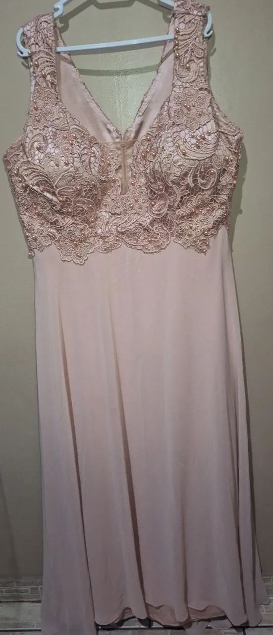 Vestido de festa plus size