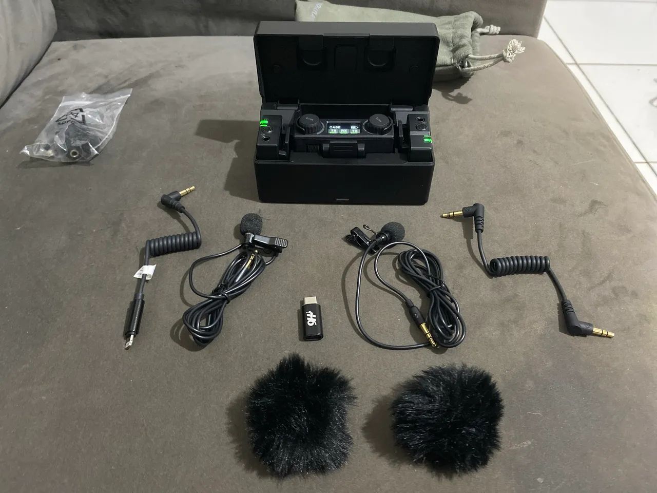 Microfone Hollyland Lark 150 duo 