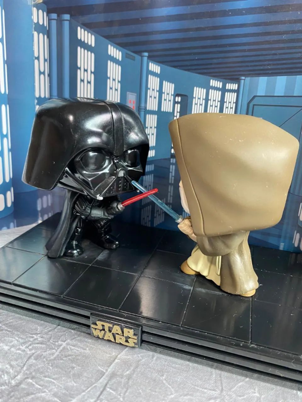 Funko Pop Death Star Duel Star Wars Movie Moments 225 - Hobbies e