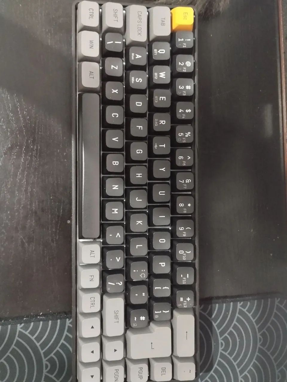 Teclado mecânico Aigo gd68 Wireless - Foto 2
