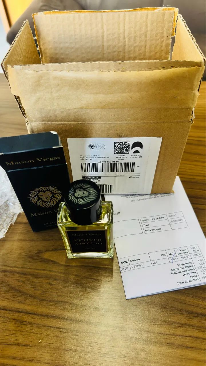 Perfume Vetiver Absoluto Maison Viegas - Foto 3