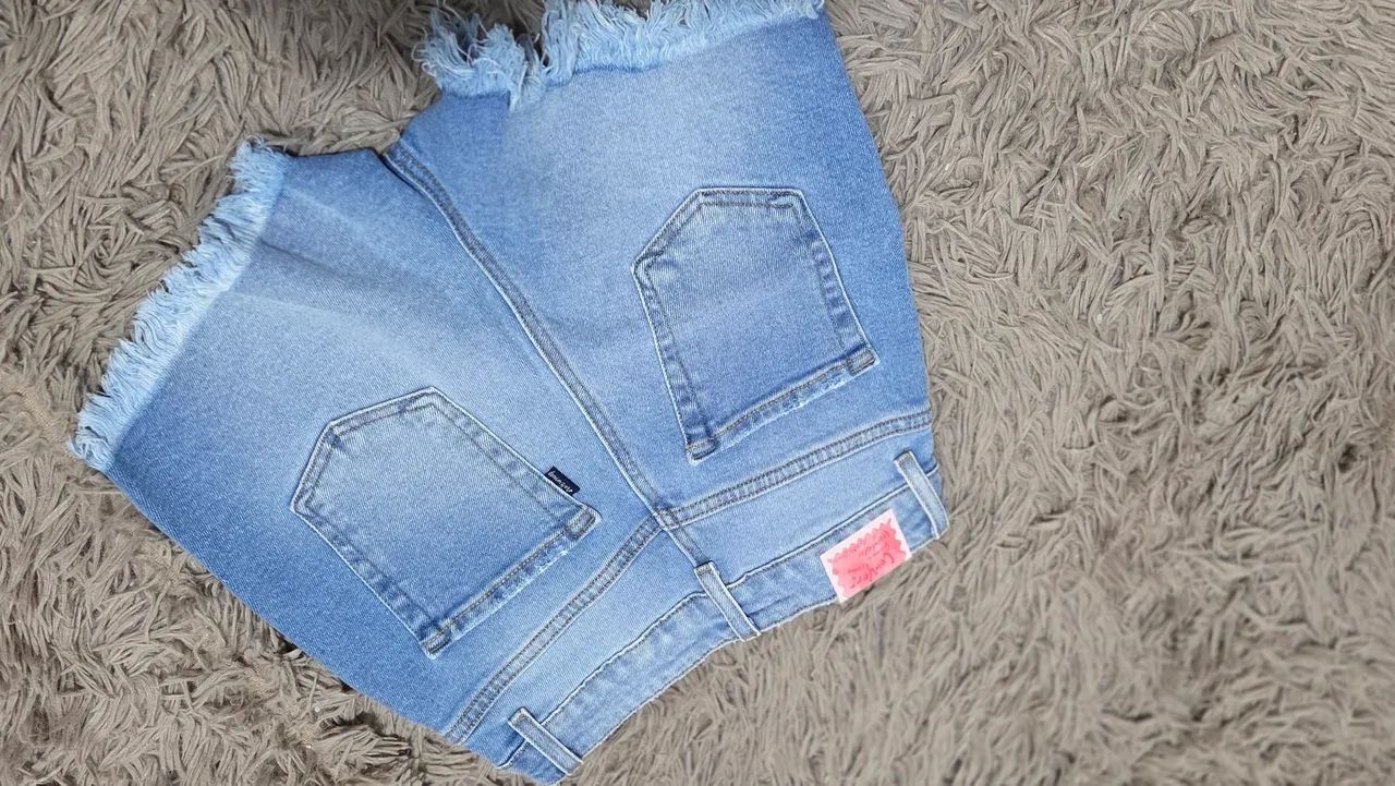 Shorts Jeans Denim Zero 34 - Foto 3