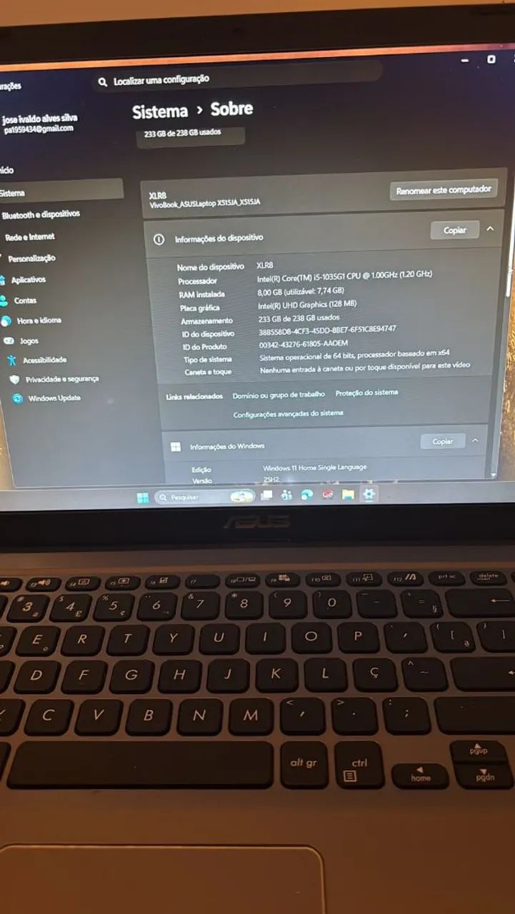 vendo notebook asus - Foto 3