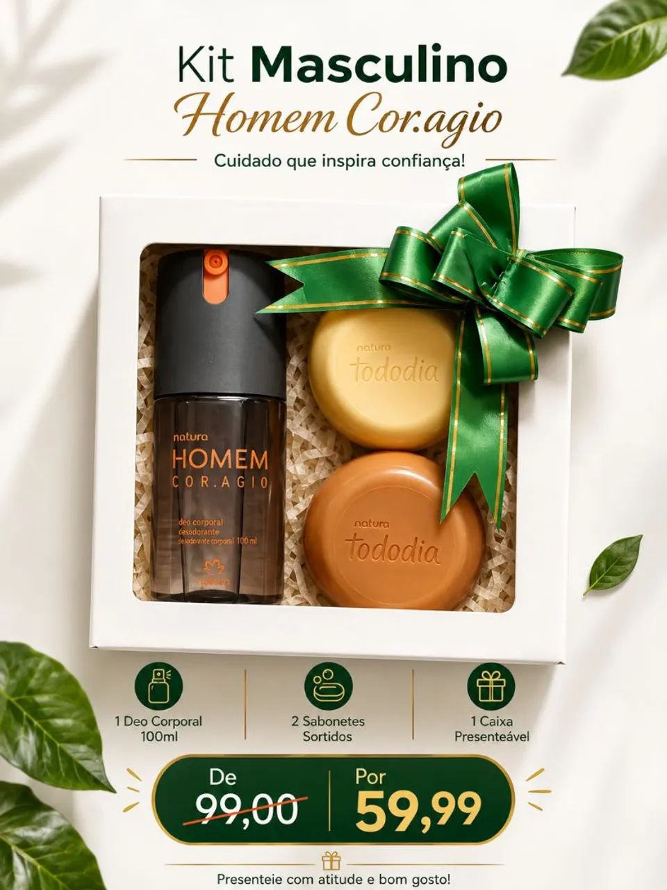 Kits Masculinos Natura  - Foto 4