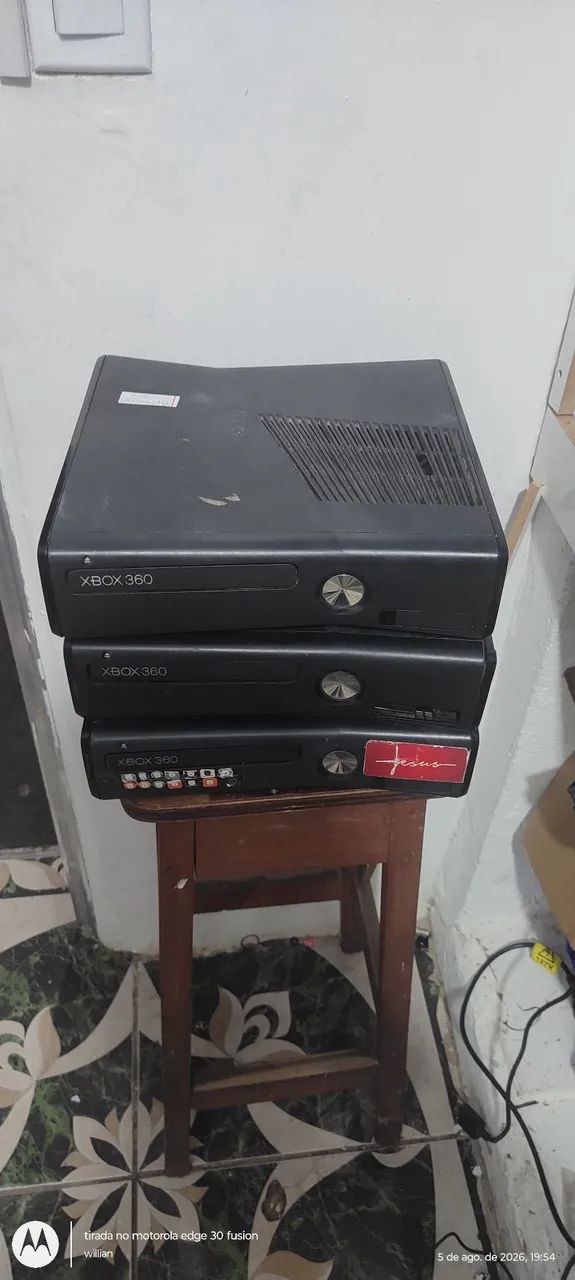 Lote 10 Xbox 360 com defeito - Foto 3