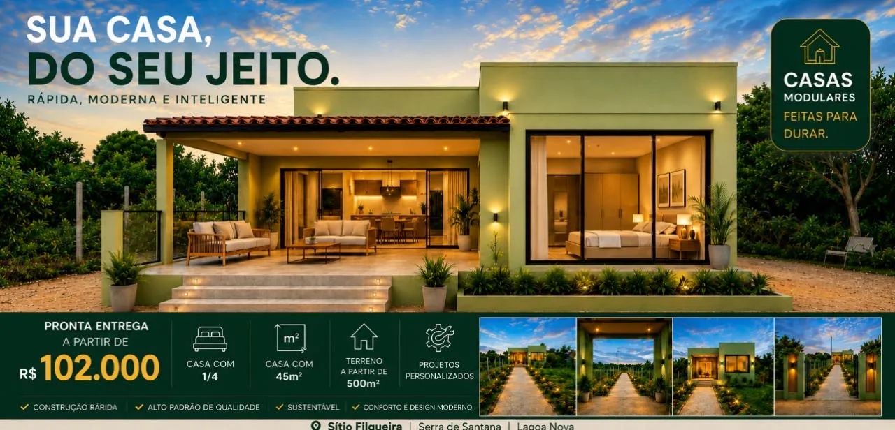 CASA EM LAGOA NOVA RN, VENDO - Foto 4