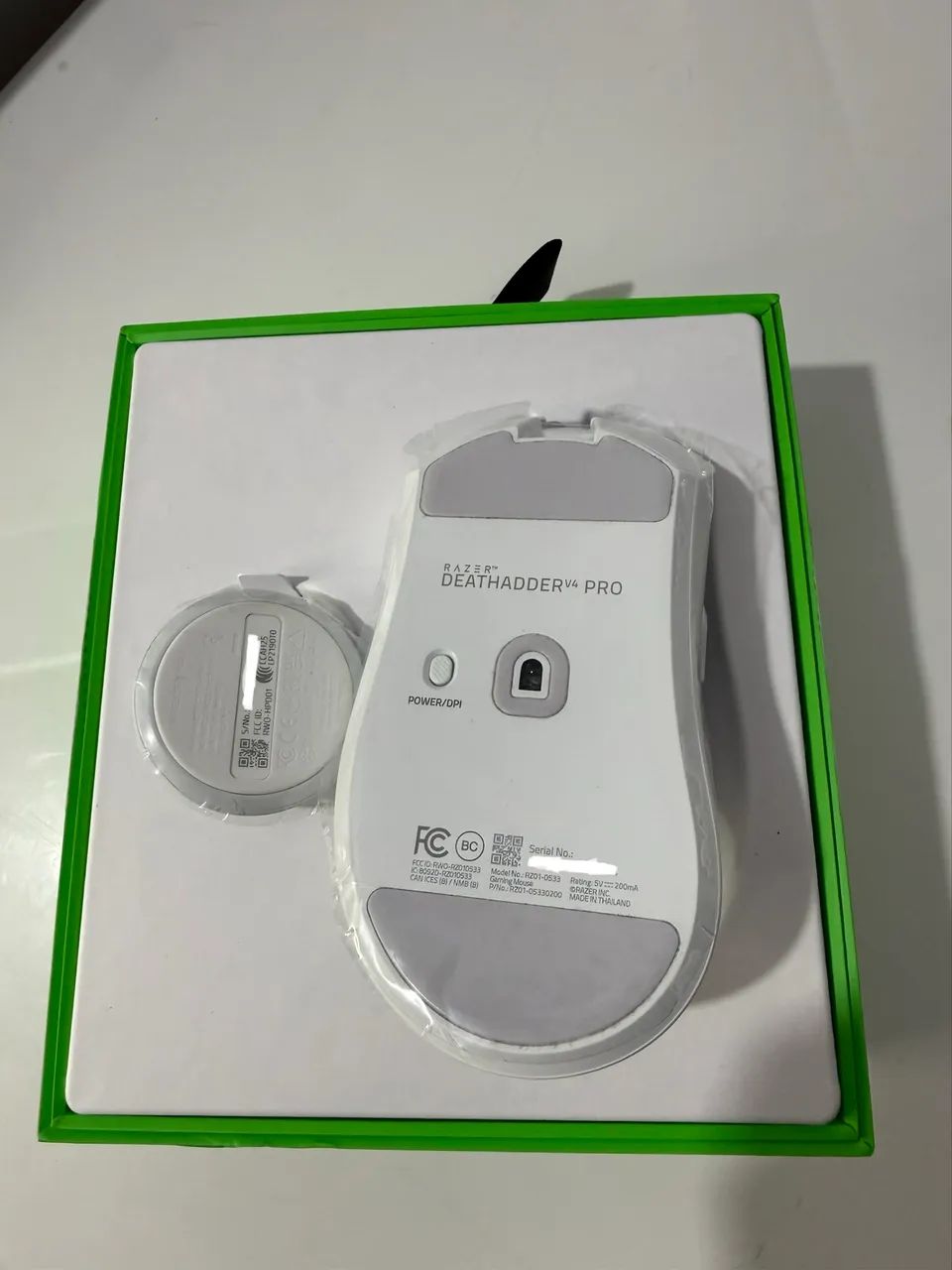 Razer DeathAdder V4 Pro White Edition - Foto 4