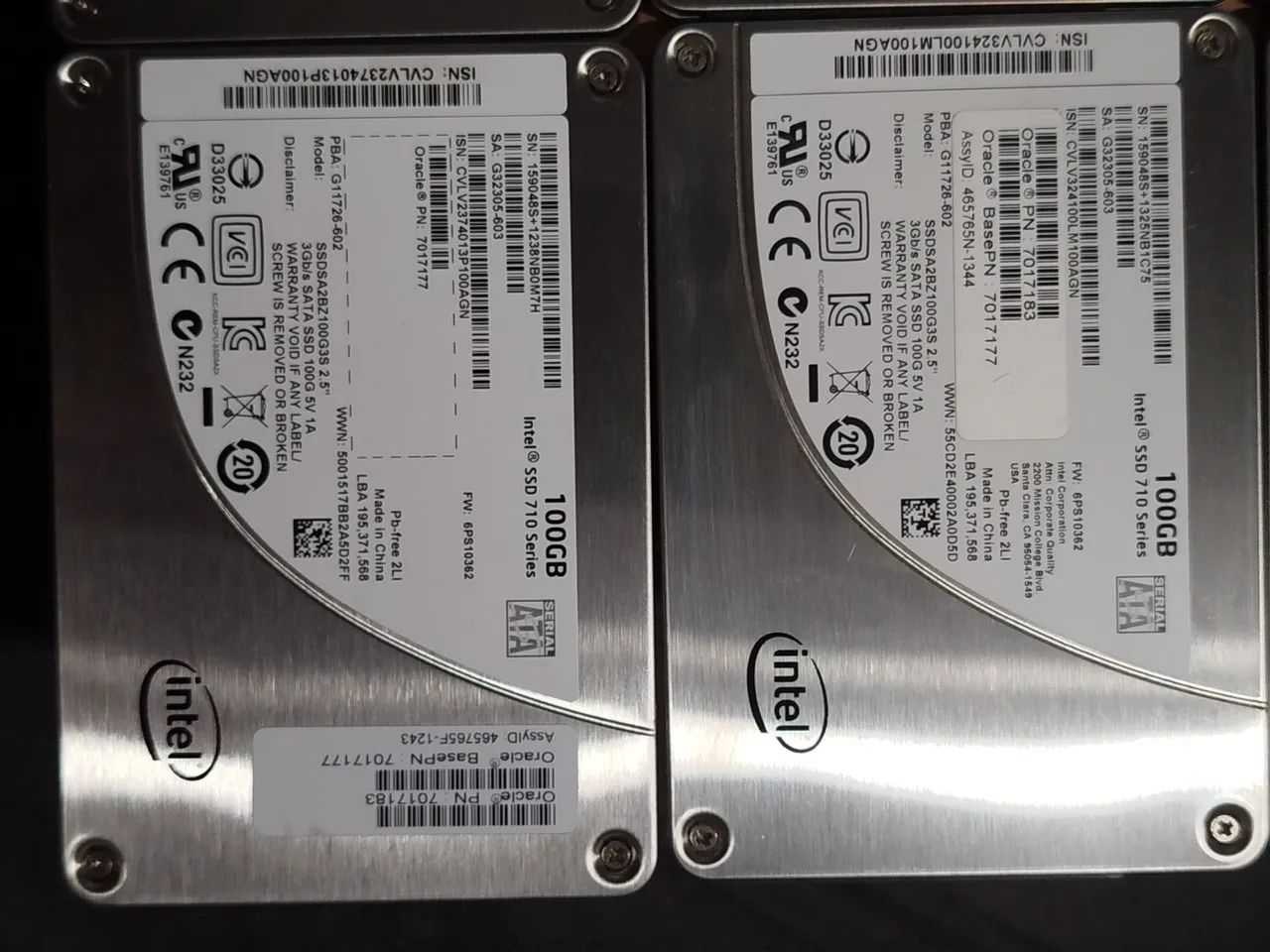 SSD Sata Intel 100 GB 441992543816263684