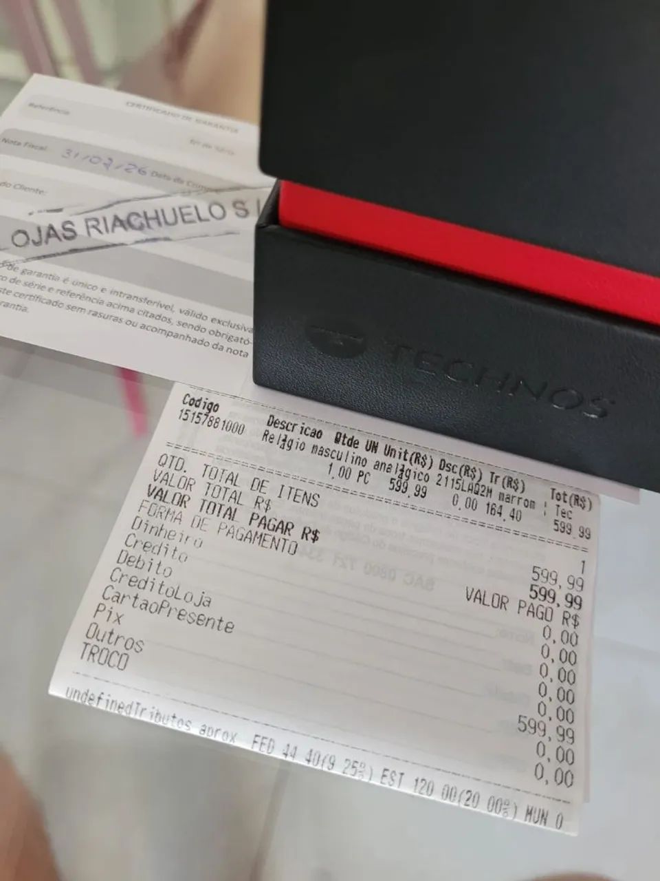 Techno golf na caixa, com nota fiscal.  - Foto 2