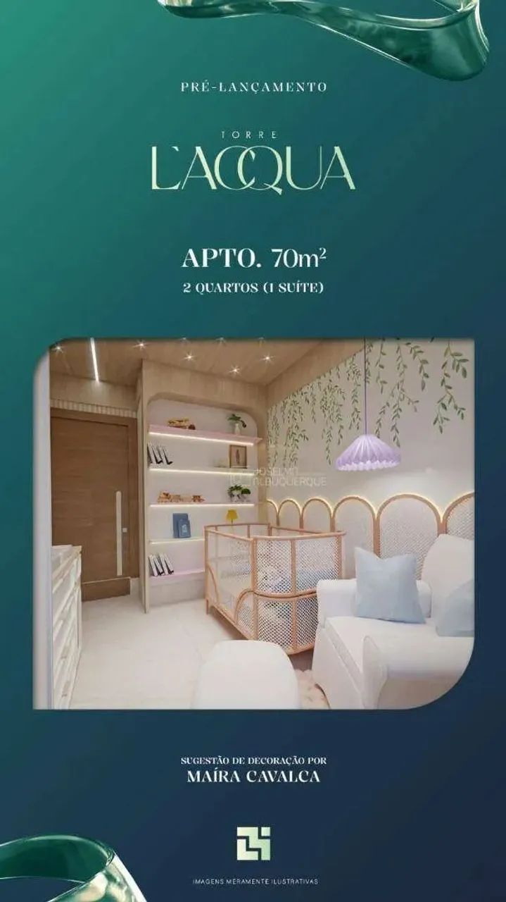 Torre Lacqua - Umarizal - Venda - Apartamento de 70 m² por R$ 836.345 - Umarizal - Belém/P - Foto 8