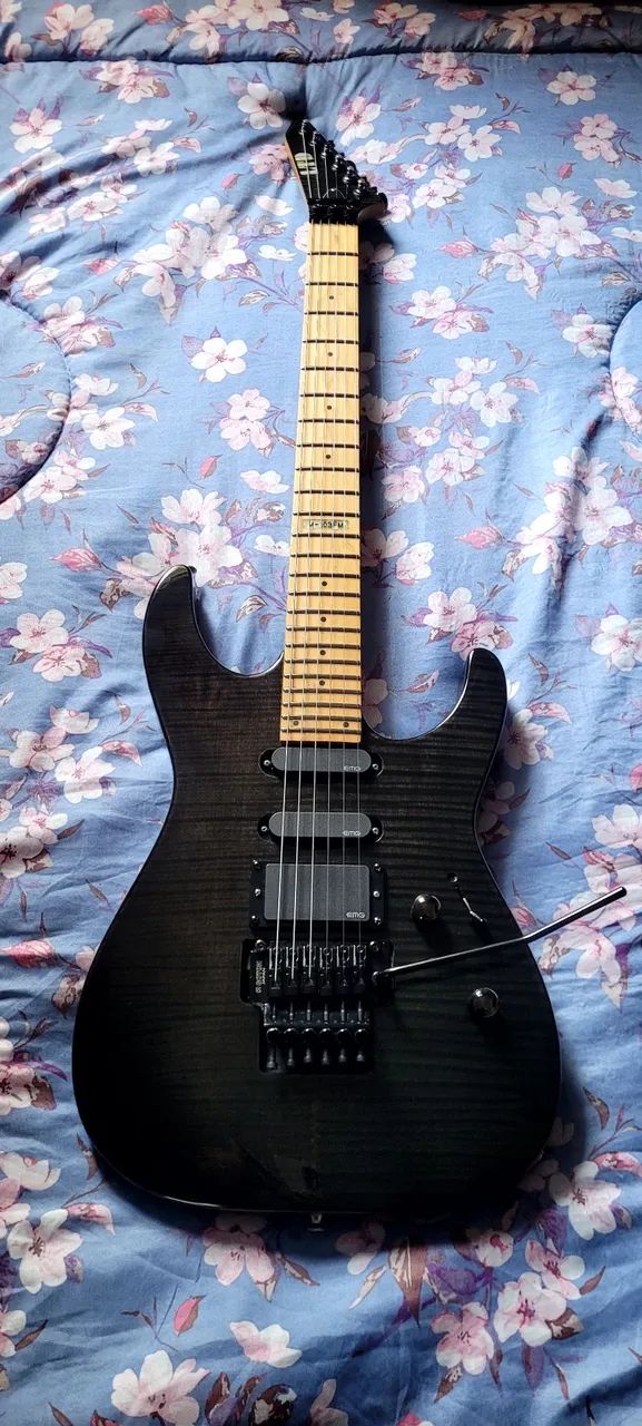 Guitarra ESP LTD M-103FM Ponte Gotoh e EMG - Foto 2