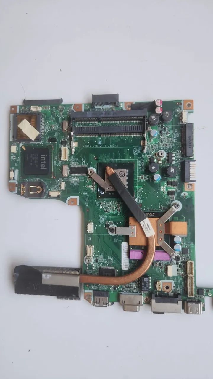 Placa Mãe De Notebook Positivo Premim 3455 com Intel Pentium T4500 (Usado com Defeito) 