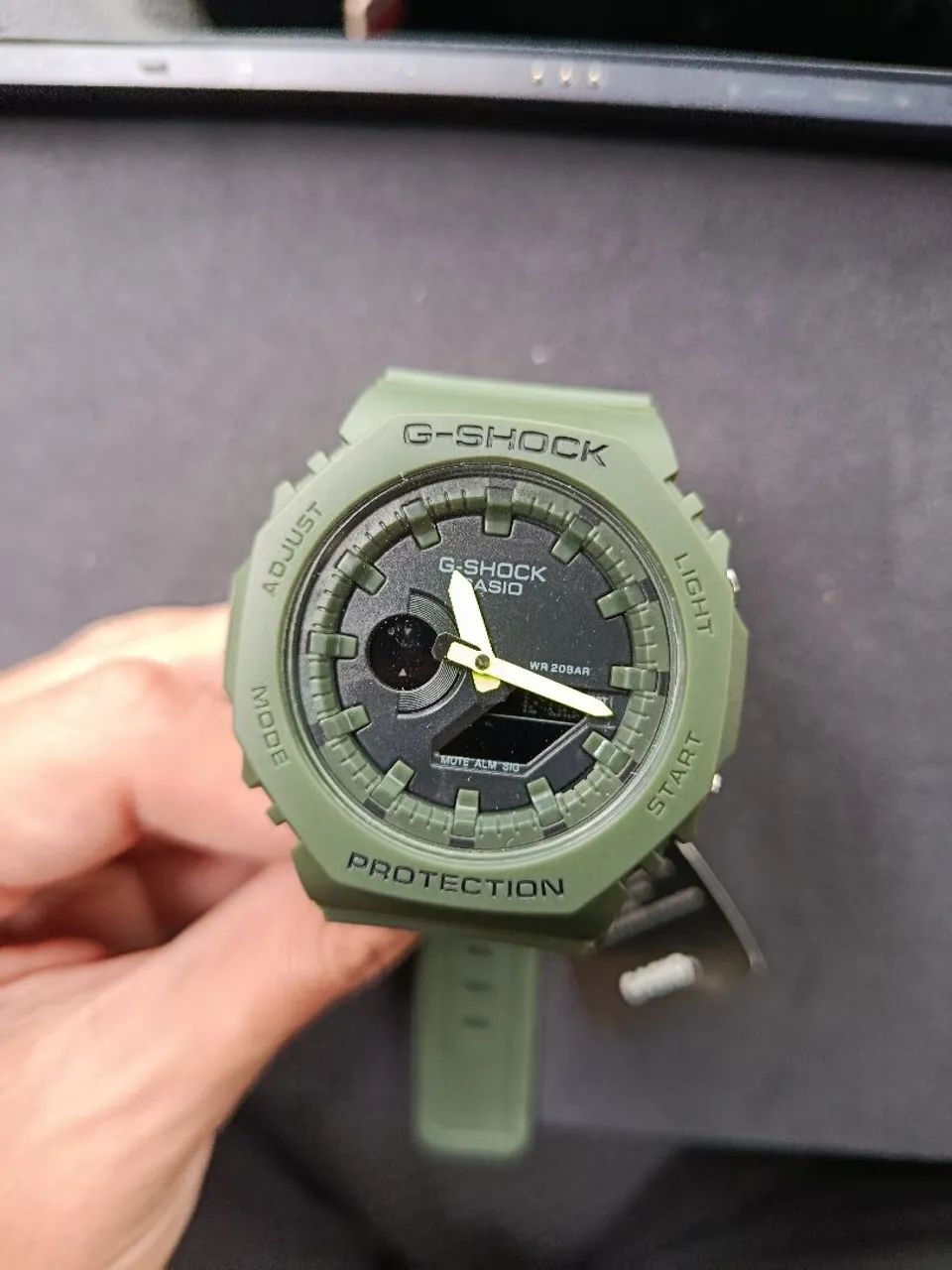 Relógio GShock Casio Verde militar  - Foto 5