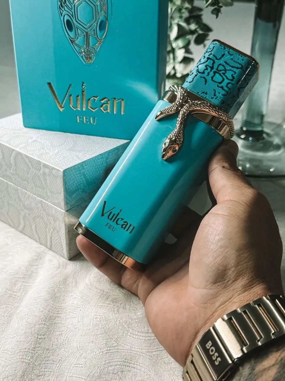 Vulcan Feu - Perfume Árabe 100% Original - lacrados  - Foto 4