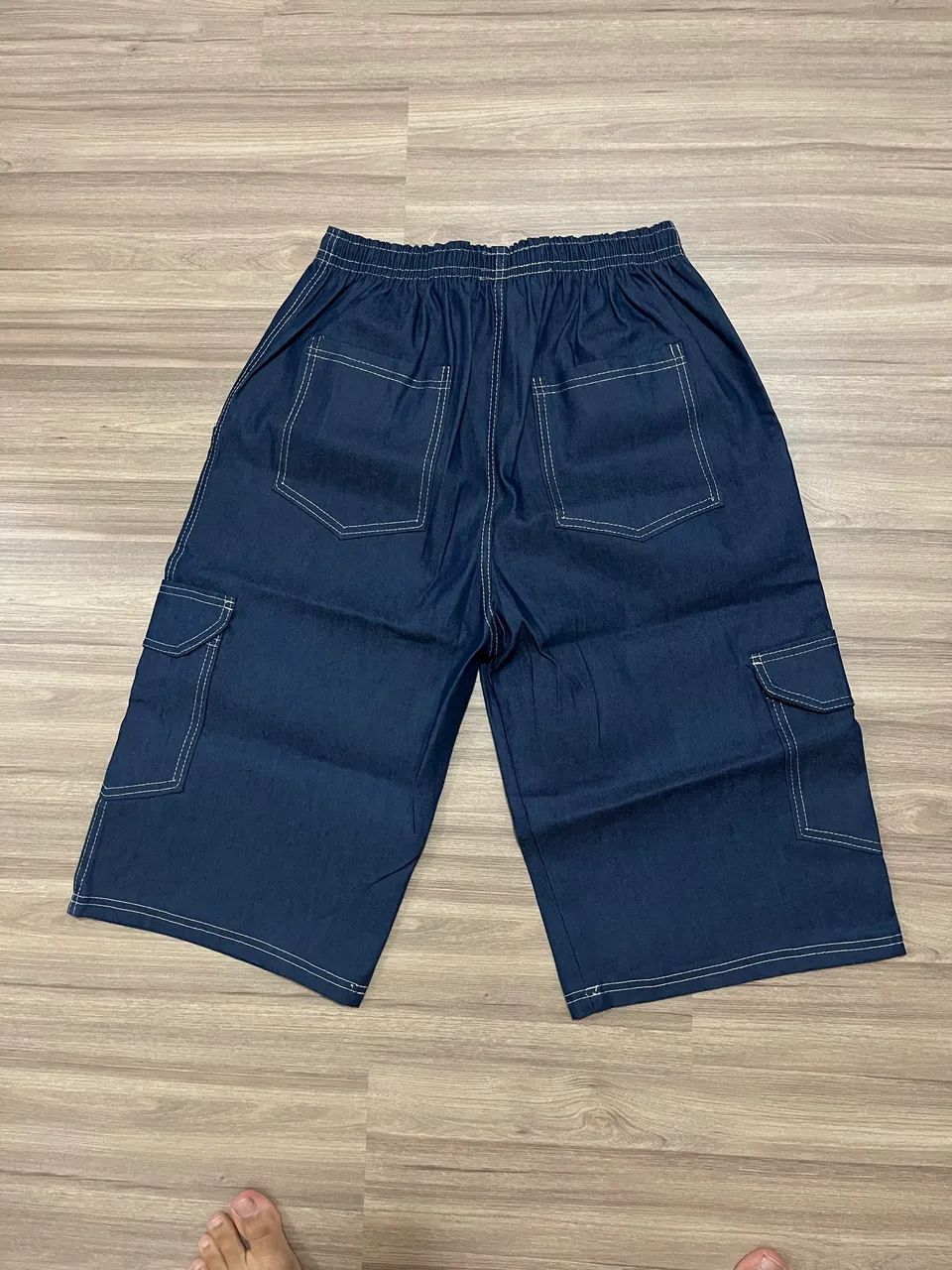 Bermuda Cargo Jeans - Foto 3
