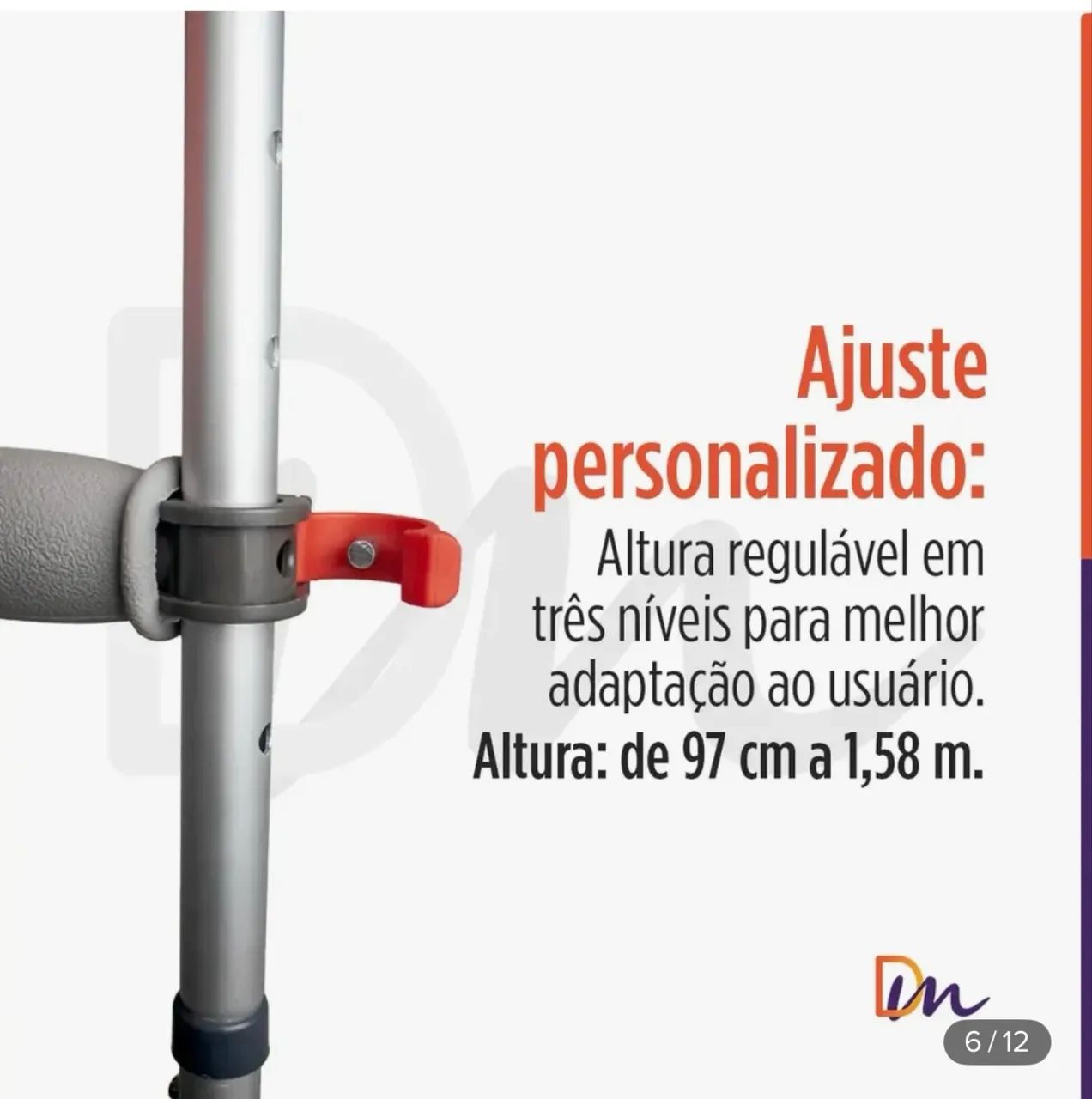 Vendo par de muleta ortopédica  - Foto 5