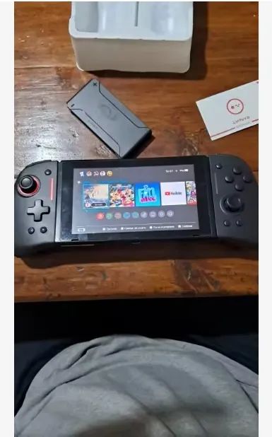 CONTROLE GAME SEM FIO KS42 COMPATIVEL COM NINTENDO SWITCH/ LITE/ OLED - Foto 3