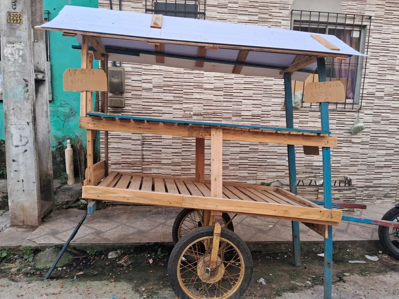 Carro para venda de frutas e legumes - Foto 5