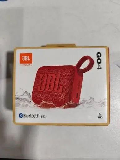 JBL GO 4 Vermelha 