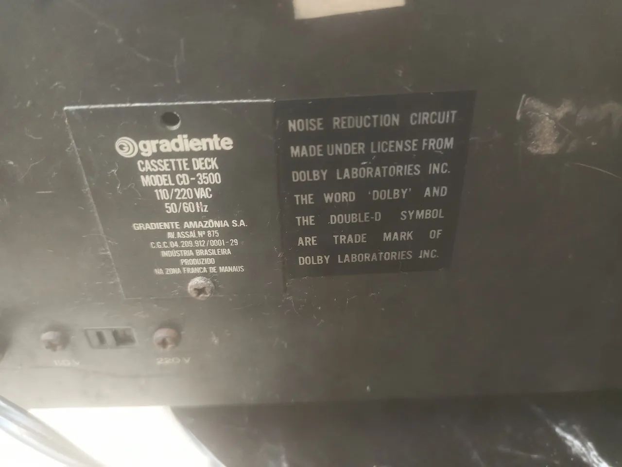 Tape deck gradiente cd 3500 - Foto 5