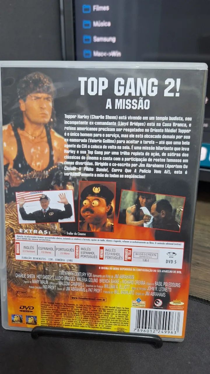 DVD Top Gang 2 e Todo Poderoso - Foto 3