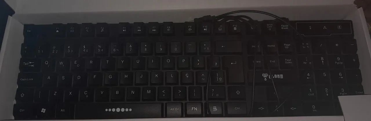 Kit gamer mause e teclado clanm 