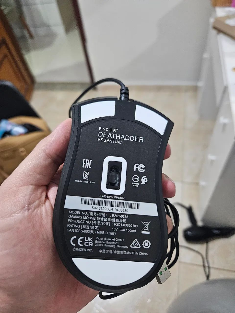 Mouse Razer DeathAdder Essential - Foto 2