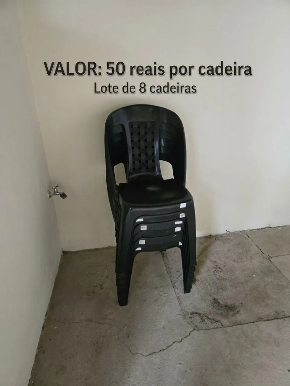 Conjunto de 8 cadeiras